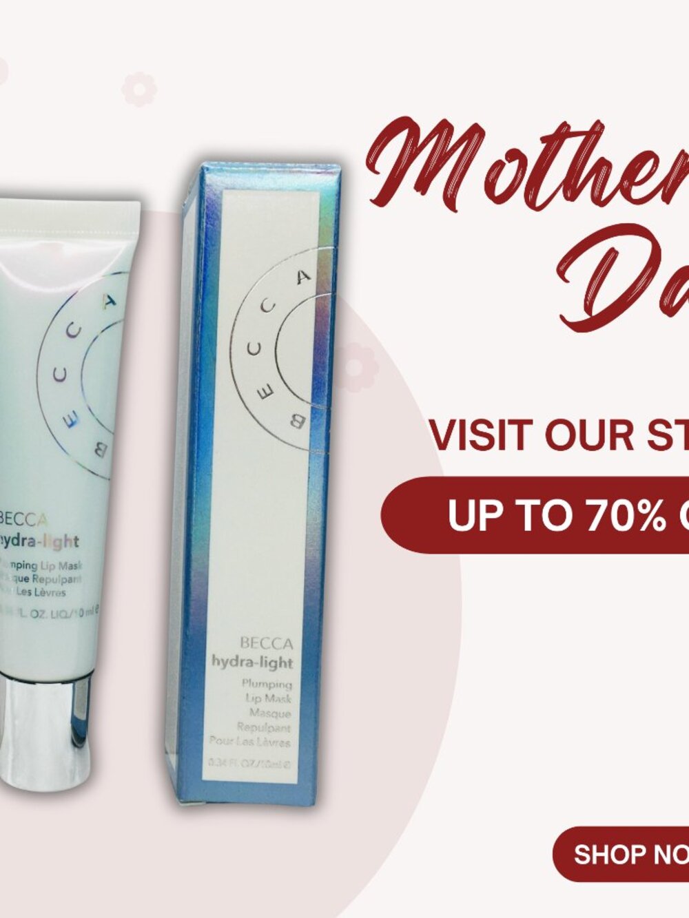 Becca Hydra-Light Plumping Lip Mask, .34oz/ 10 ml